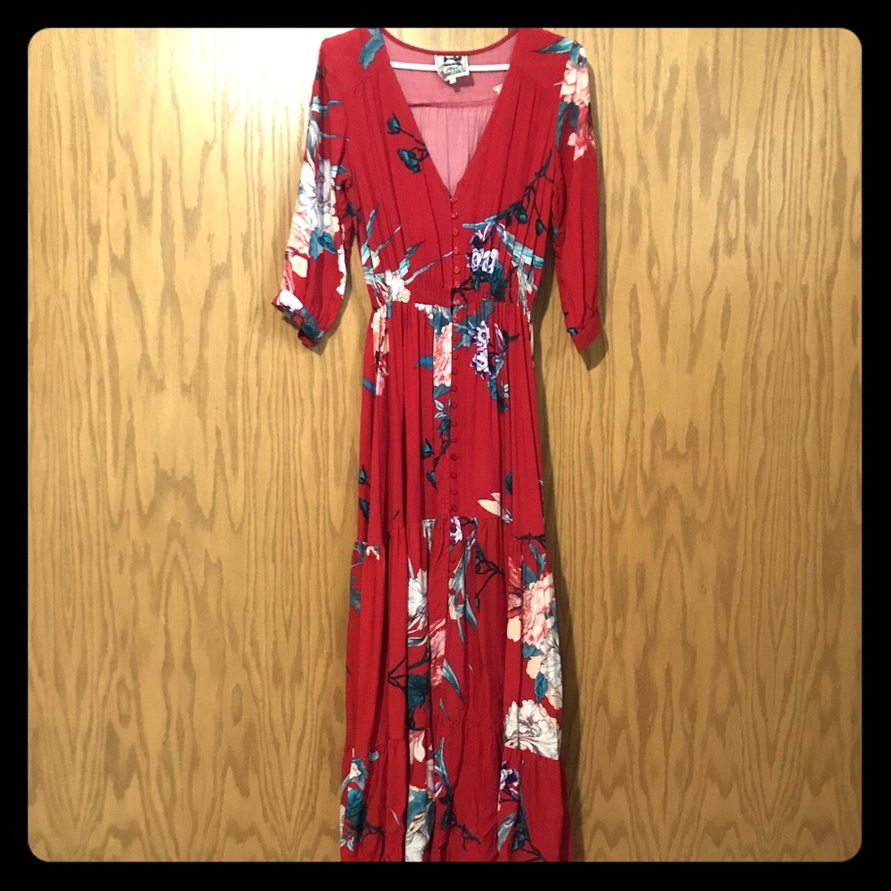 Boho maxi dress